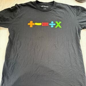 Ed Sheeran Size XXL Mathematics Tour Tee